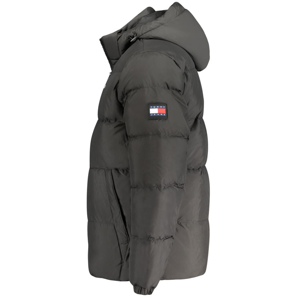 Tommy Hilfiger Geacă Neagră din Poliester pentru Bărbați