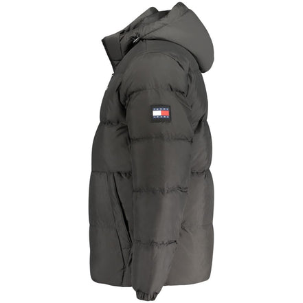 Tommy Hilfiger Geacă Neagră din Poliester pentru Bărbați