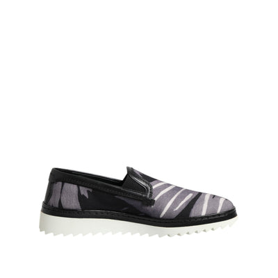 Adidași slip-on Dolce & Gabbana Tropical negri