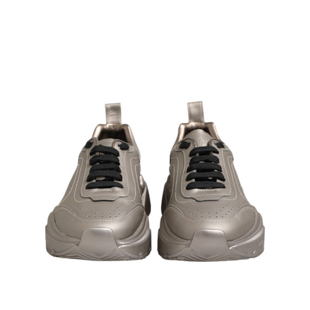 Adidași din piele Dolce & Gabbana Silver DAYMASTER