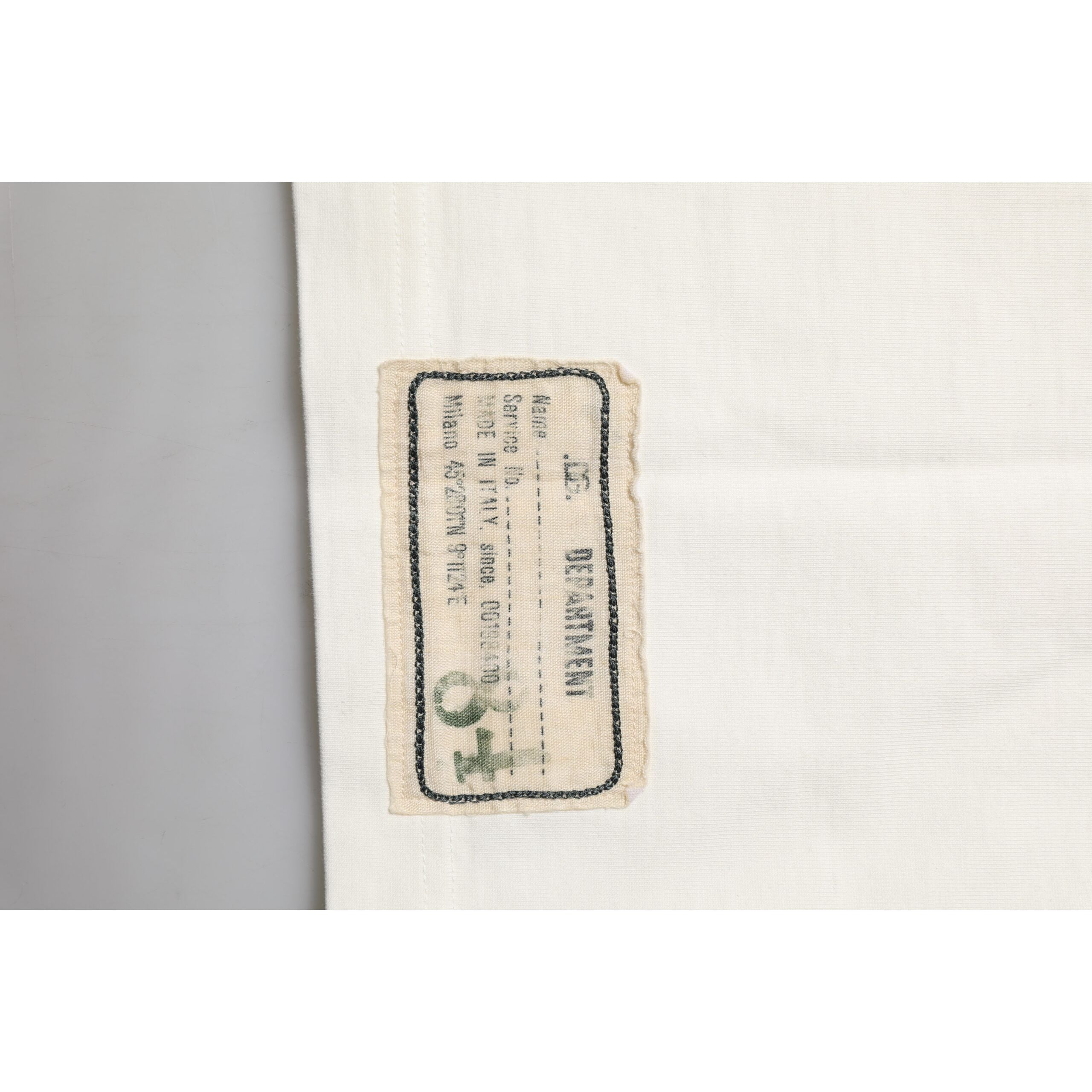 Dolce & Gabbana White Love Peace Cotton Crew Neck T-shirt
