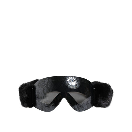 Ochelari de soare negri Dolce & Gabbana