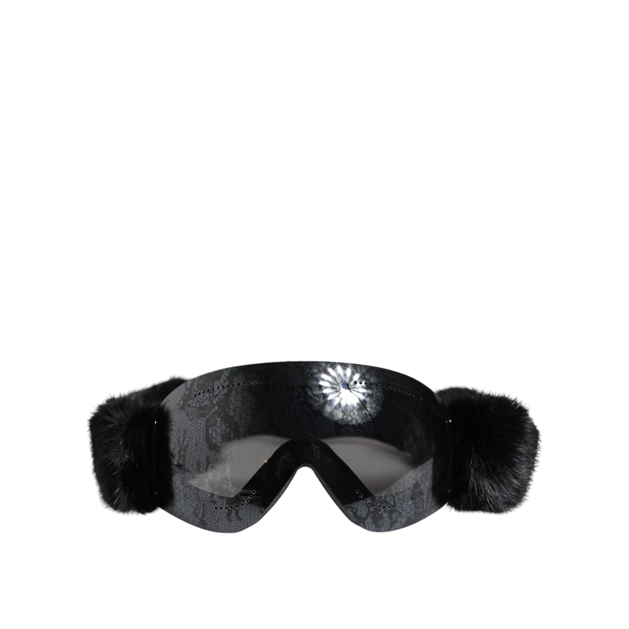 Ochelari de soare negri Dolce & Gabbana