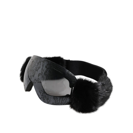 Ochelari de soare negri Dolce & Gabbana