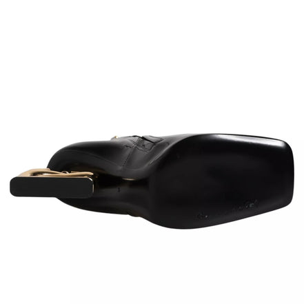 Cizme până la jumătatea gambei Dolce & Gabbana negre Jackie