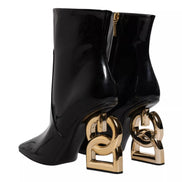 Cizme până la jumătatea gambei Dolce & Gabbana negre Jackie