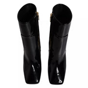 Cizme până la jumătatea gambei Dolce & Gabbana negre Jackie