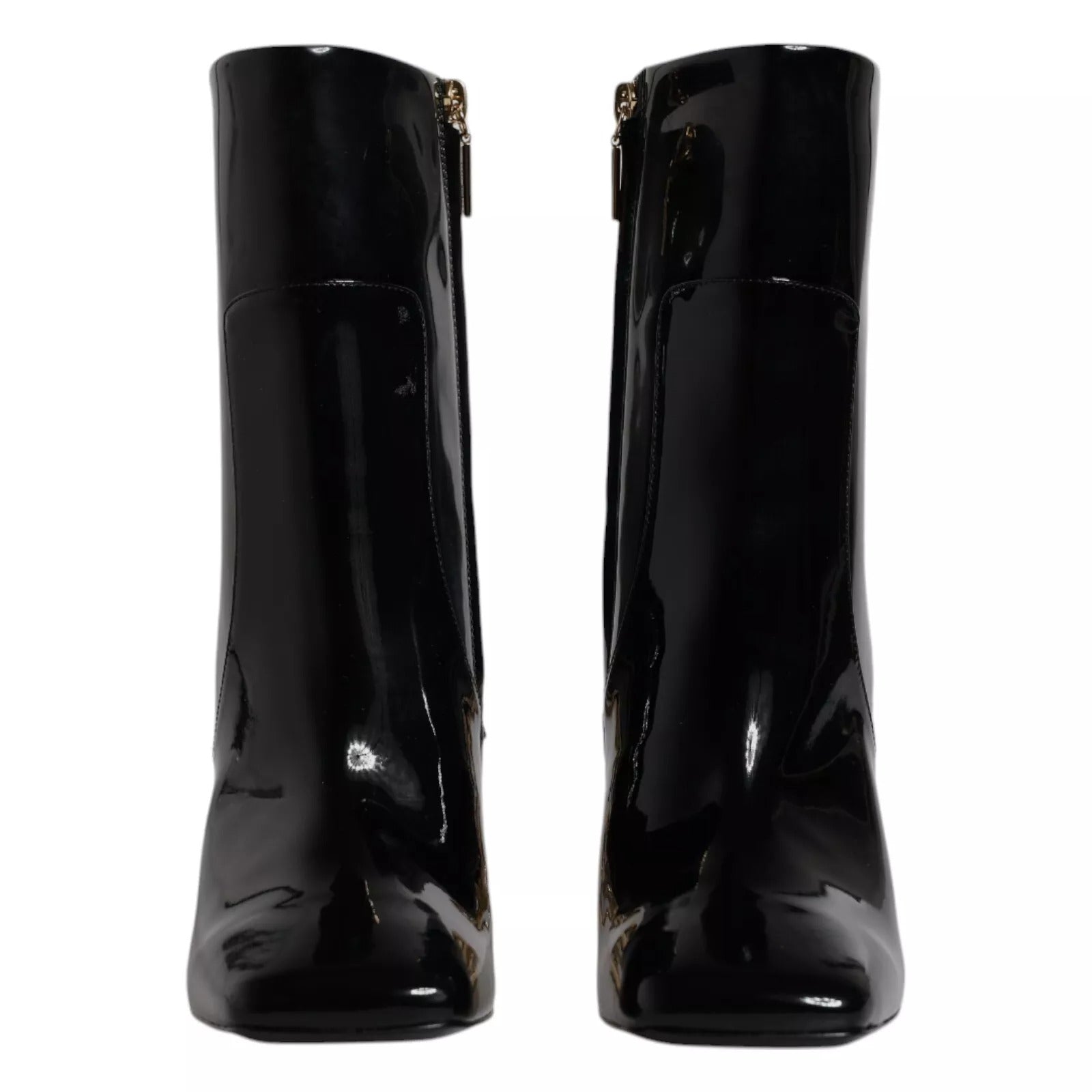 Cizme până la jumătatea gambei Dolce & Gabbana negre Jackie