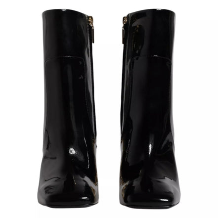 Cizme până la jumătatea gambei Dolce & Gabbana negre Jackie