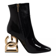 Cizme până la jumătatea gambei Dolce & Gabbana negre Jackie