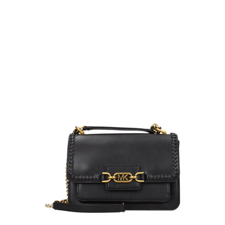 Geantă de umăr Michael Kors neagră din piele