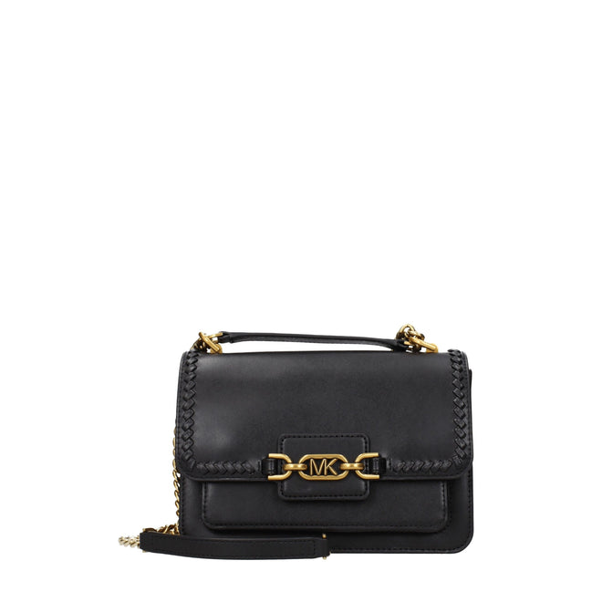 Geantă de umăr Michael Kors neagră din piele