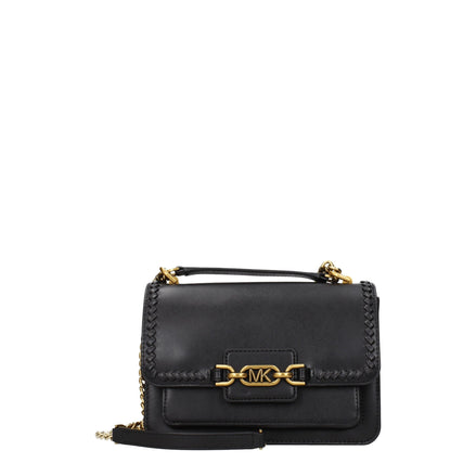 Geantă de umăr Michael Kors neagră din piele