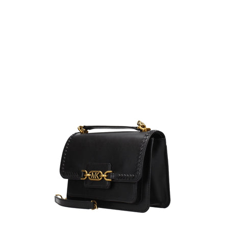 Geantă de umăr Michael Kors neagră din piele