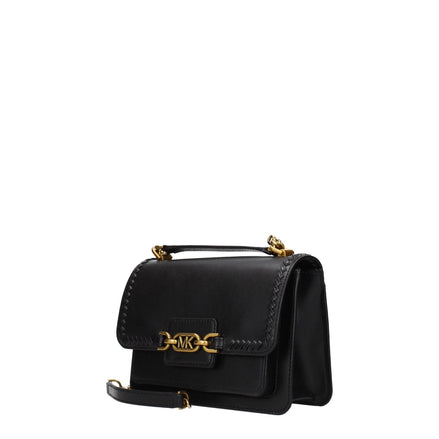 Geantă de umăr Michael Kors neagră din piele