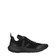 Adidași sport Veja negri din material textil