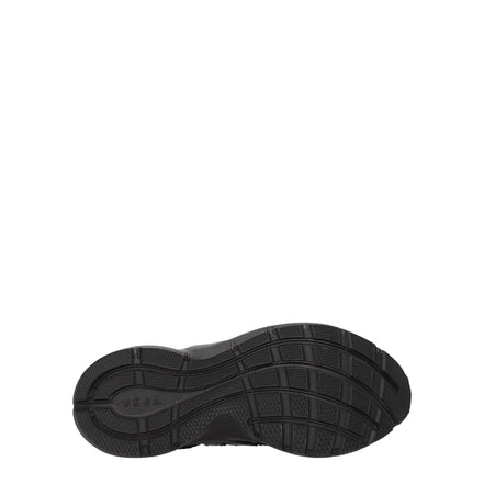 Adidași sport Veja negri din material textil
