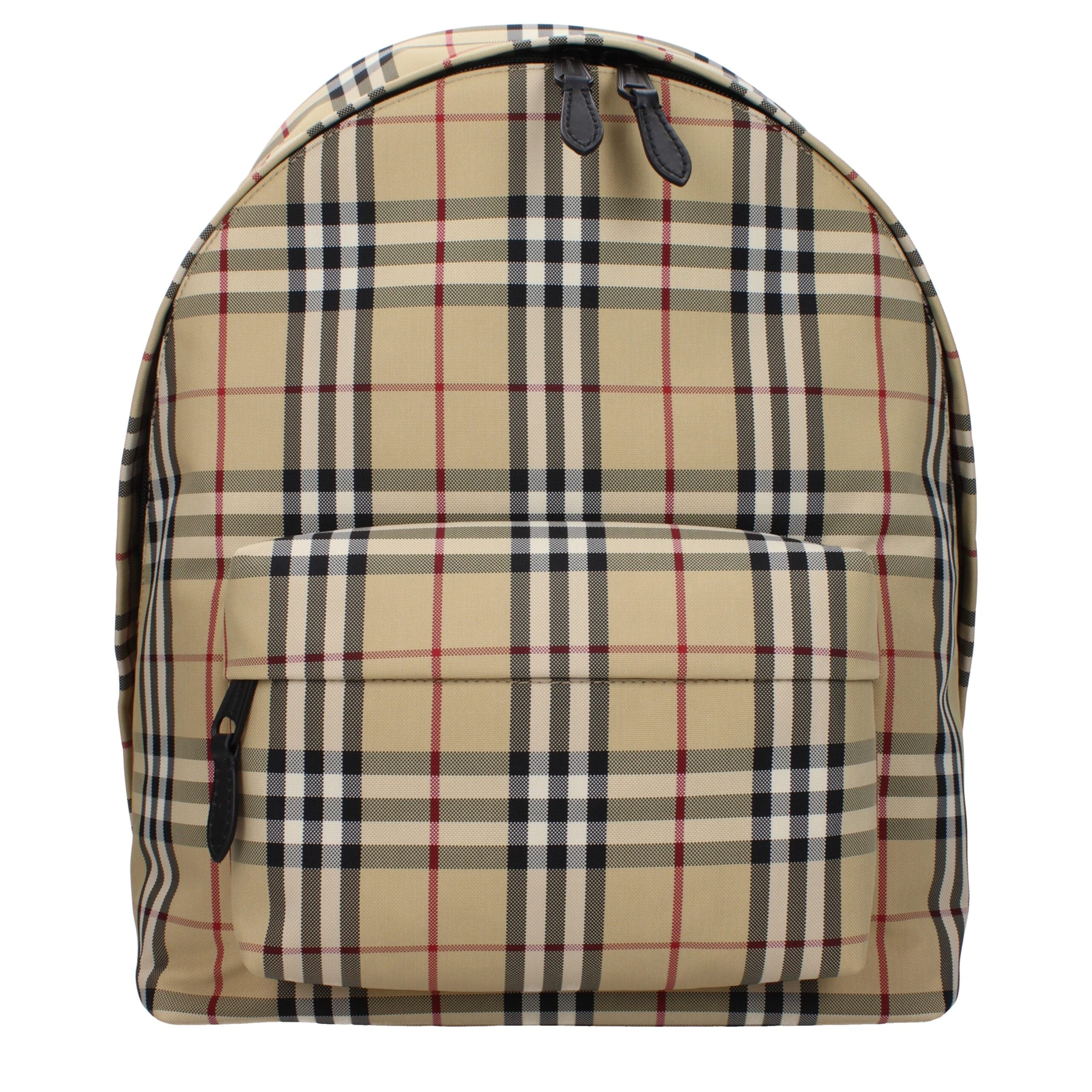 Rucsac din stofă bej Burberry