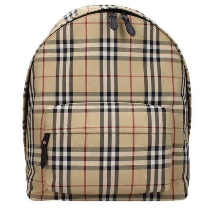 Rucsac din stofă bej Burberry