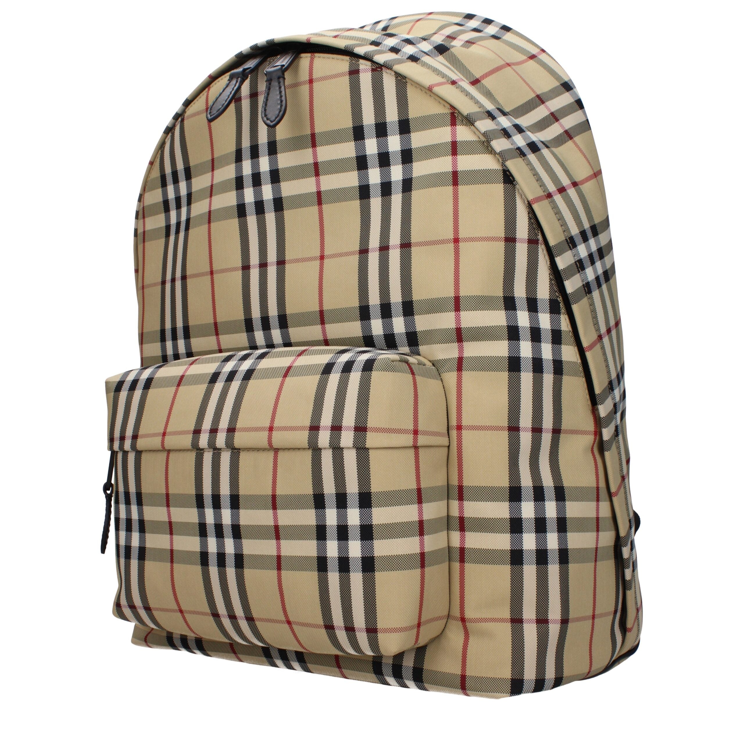 Rucsac din stofă bej Burberry