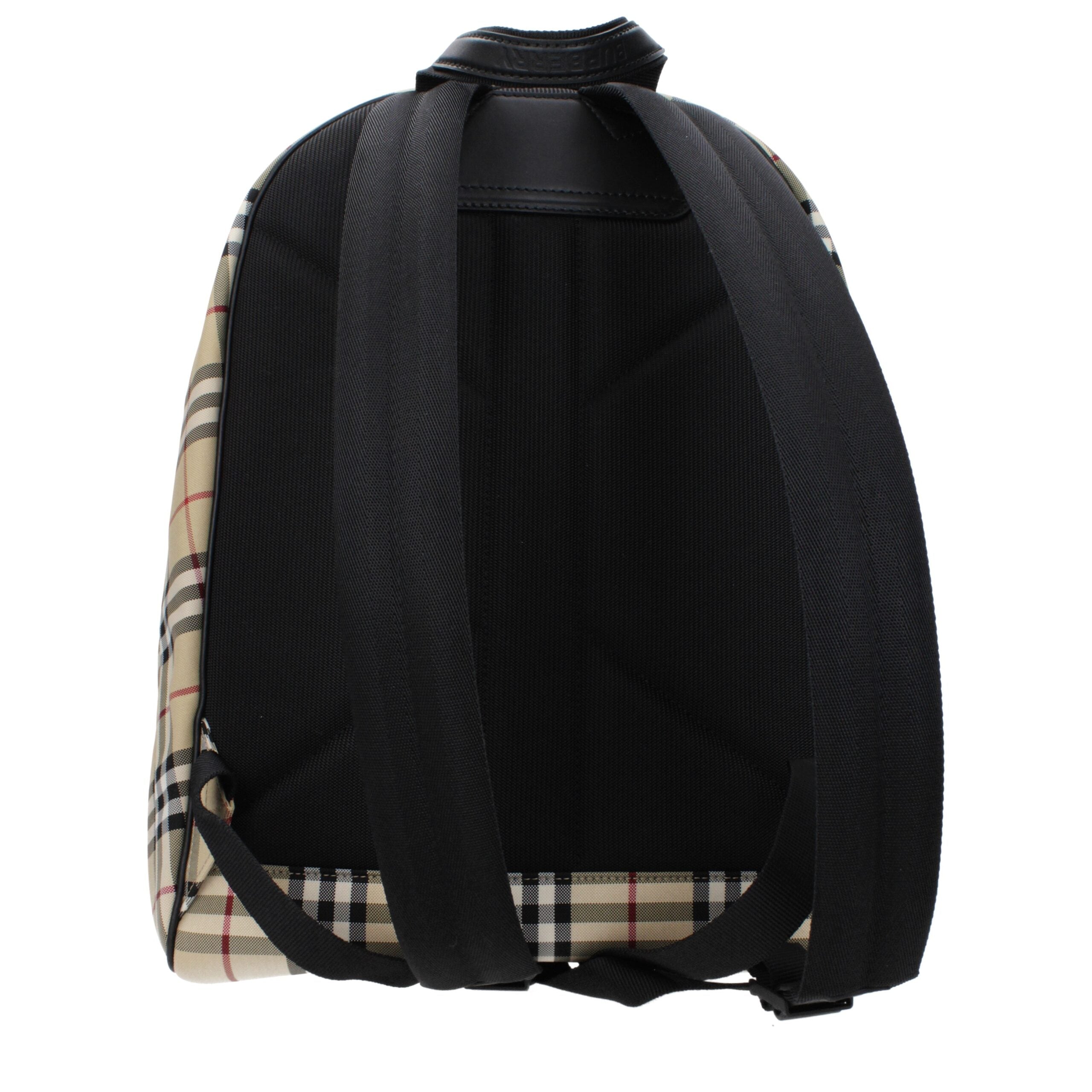 Rucsac din stofă bej Burberry