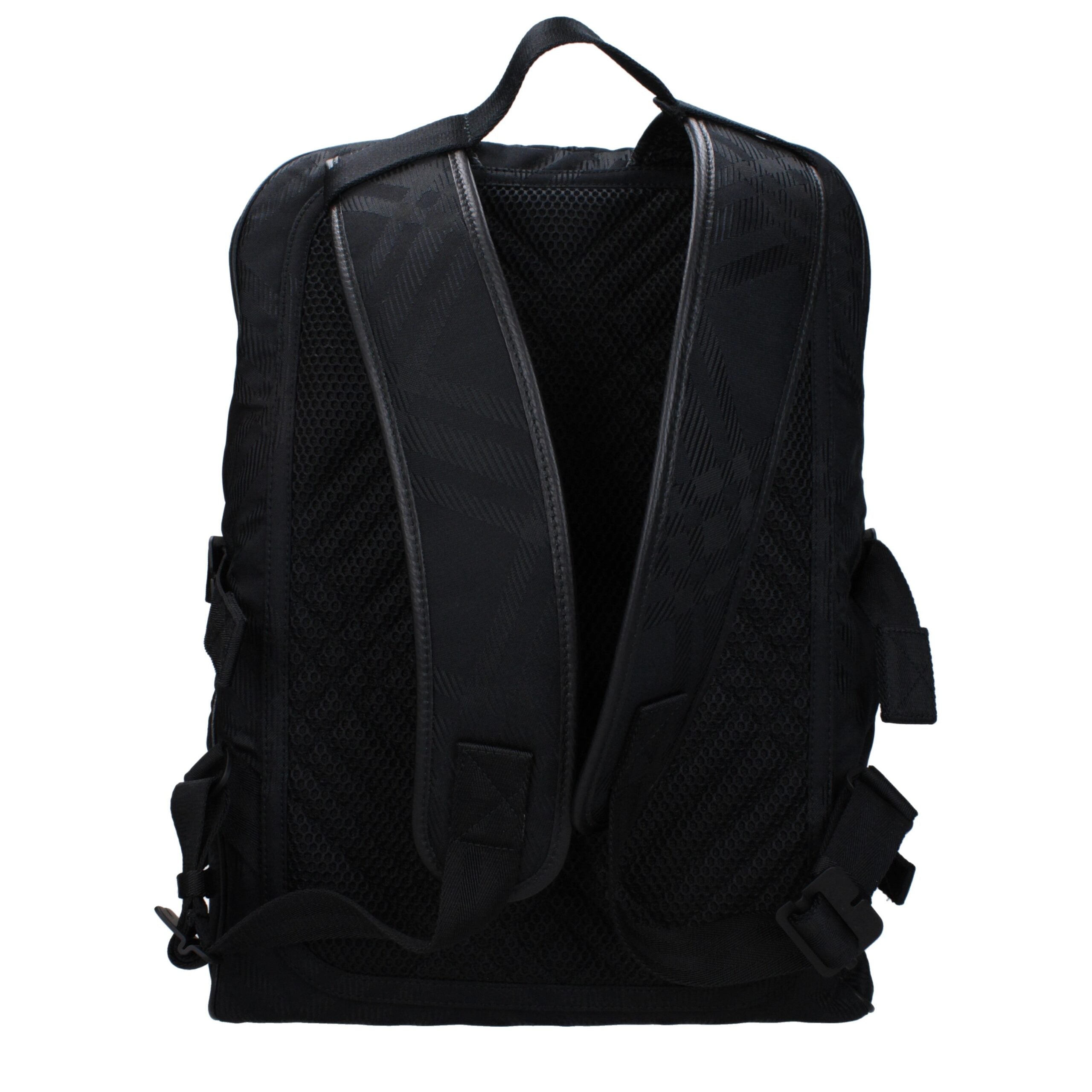 Rucsac Burberry negru din material textil