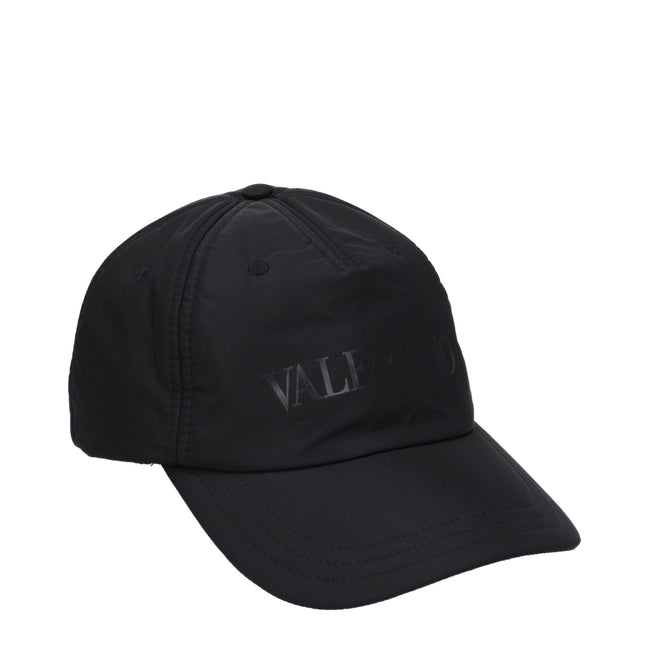 Valentino Garavani Black Cap (Baseball Hat)