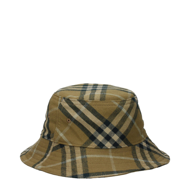 Pălărie tip șapcă pescar (bucket hat) Burberry, verde, din bumbac