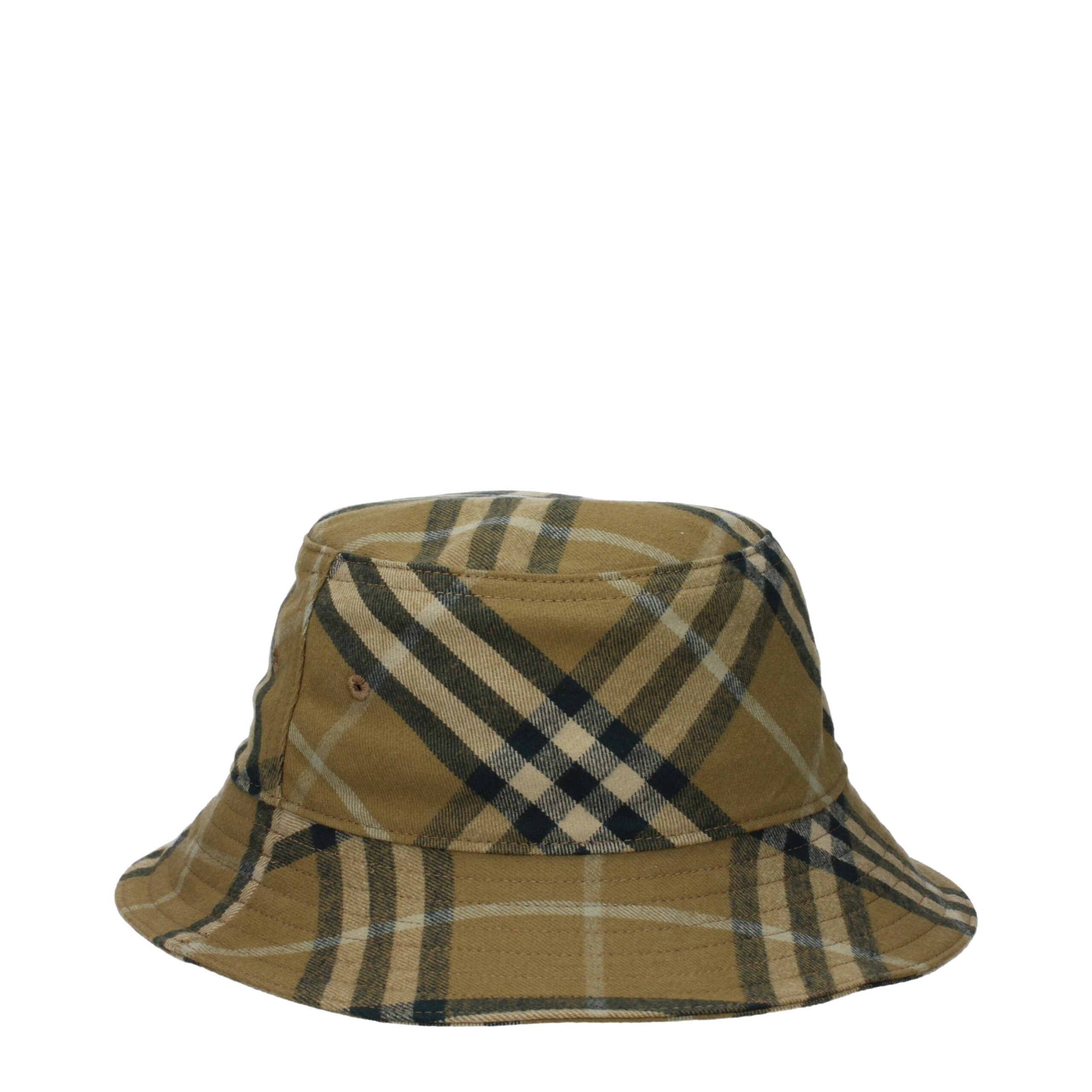 Pălărie tip șapcă pescar (bucket hat) Burberry, verde, din bumbac