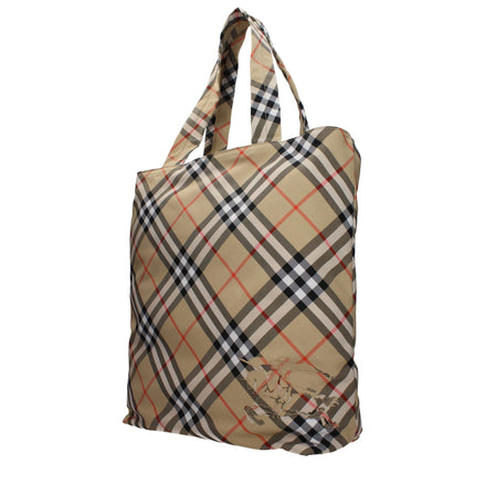 Geantă de umăr Burberry din material textil bej
