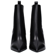 Valentino Garavani Black Leather Ankle Boots