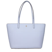 Tory Burch Geantă de umăr din piele albastru deschis