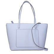 Tory Burch Geantă de umăr din piele albastru deschis