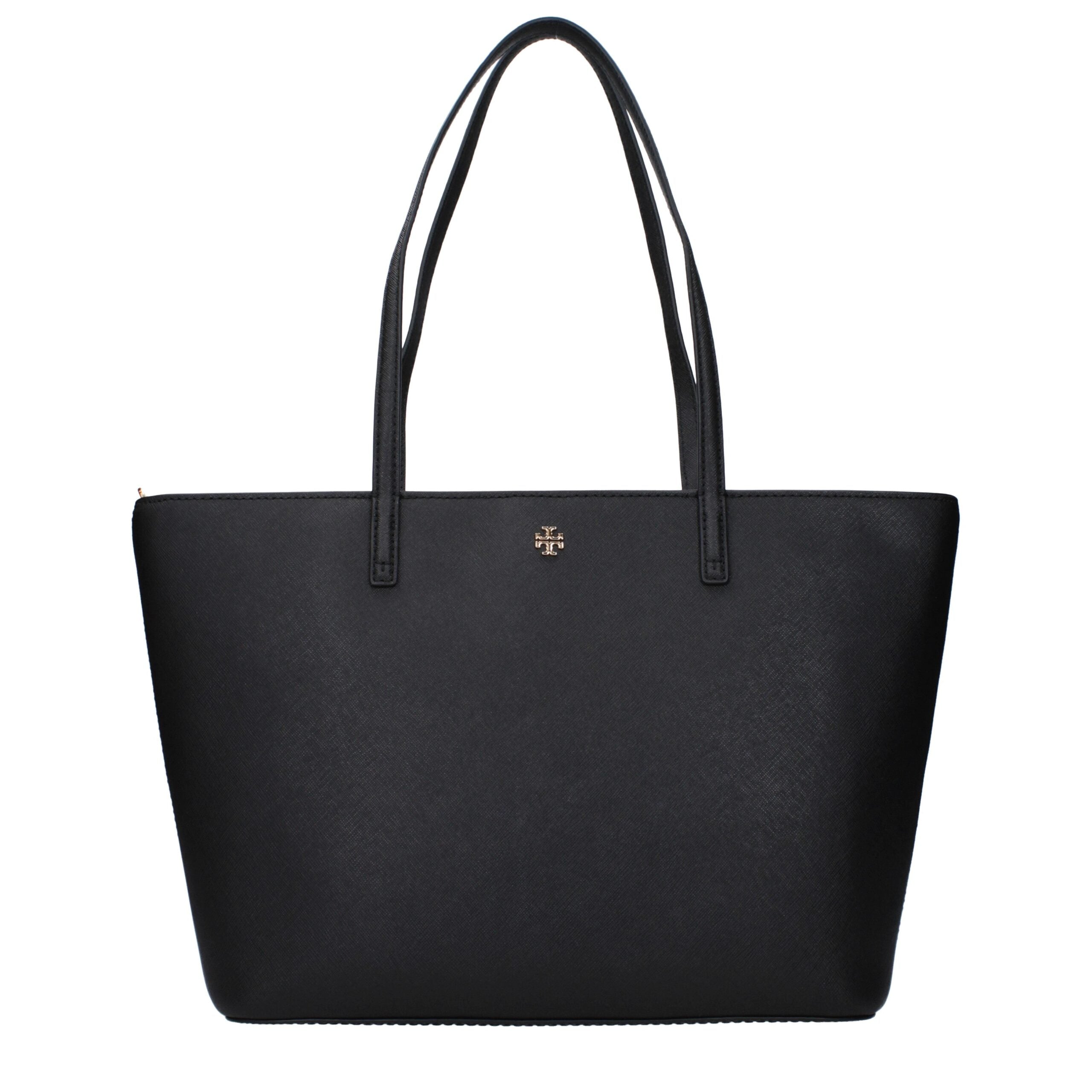Geantă de umăr Tory Burch din piele neagră