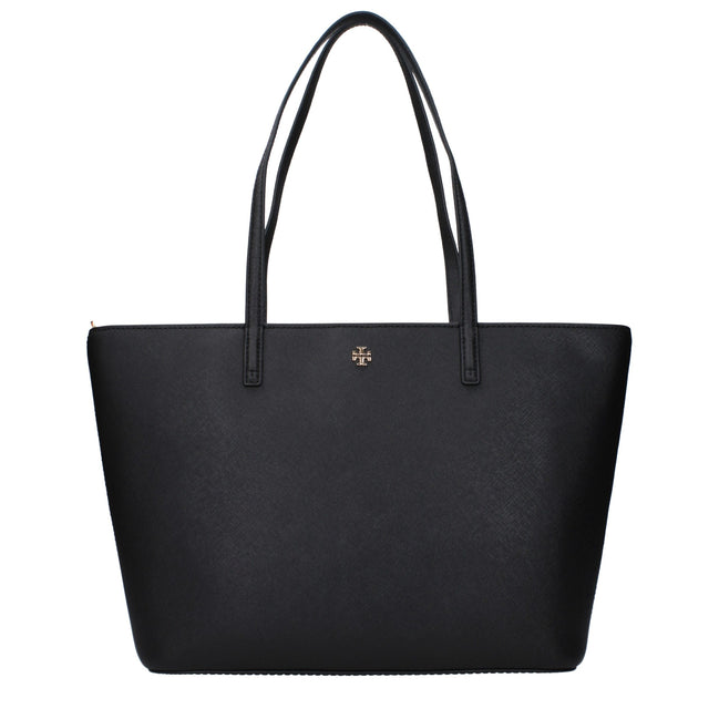 Geantă de umăr Tory Burch din piele neagră