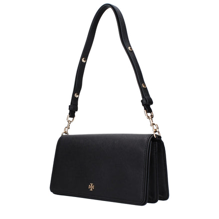 Geantă de umăr Tory Burch din piele neagră