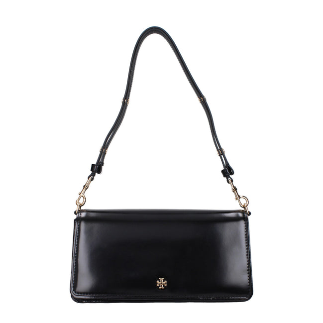 Geantă de umăr Tory Burch din piele neagră