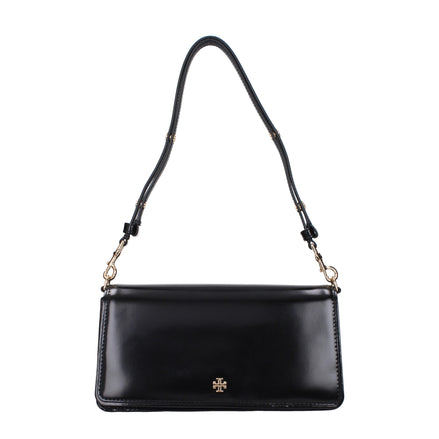 Geantă de umăr Tory Burch din piele neagră