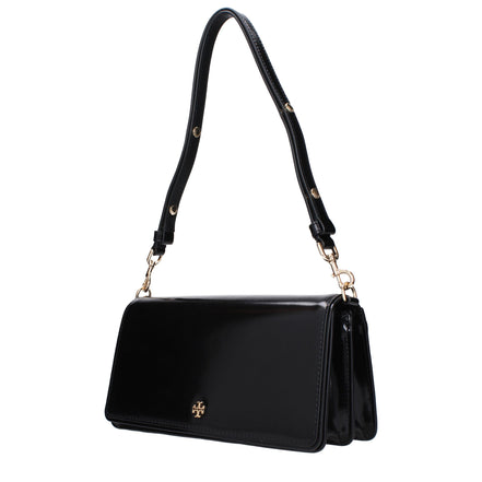 Geantă de umăr Tory Burch din piele neagră