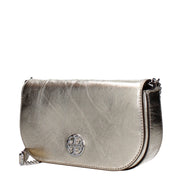 Geantă crossbody Tory Burch din piele aurie