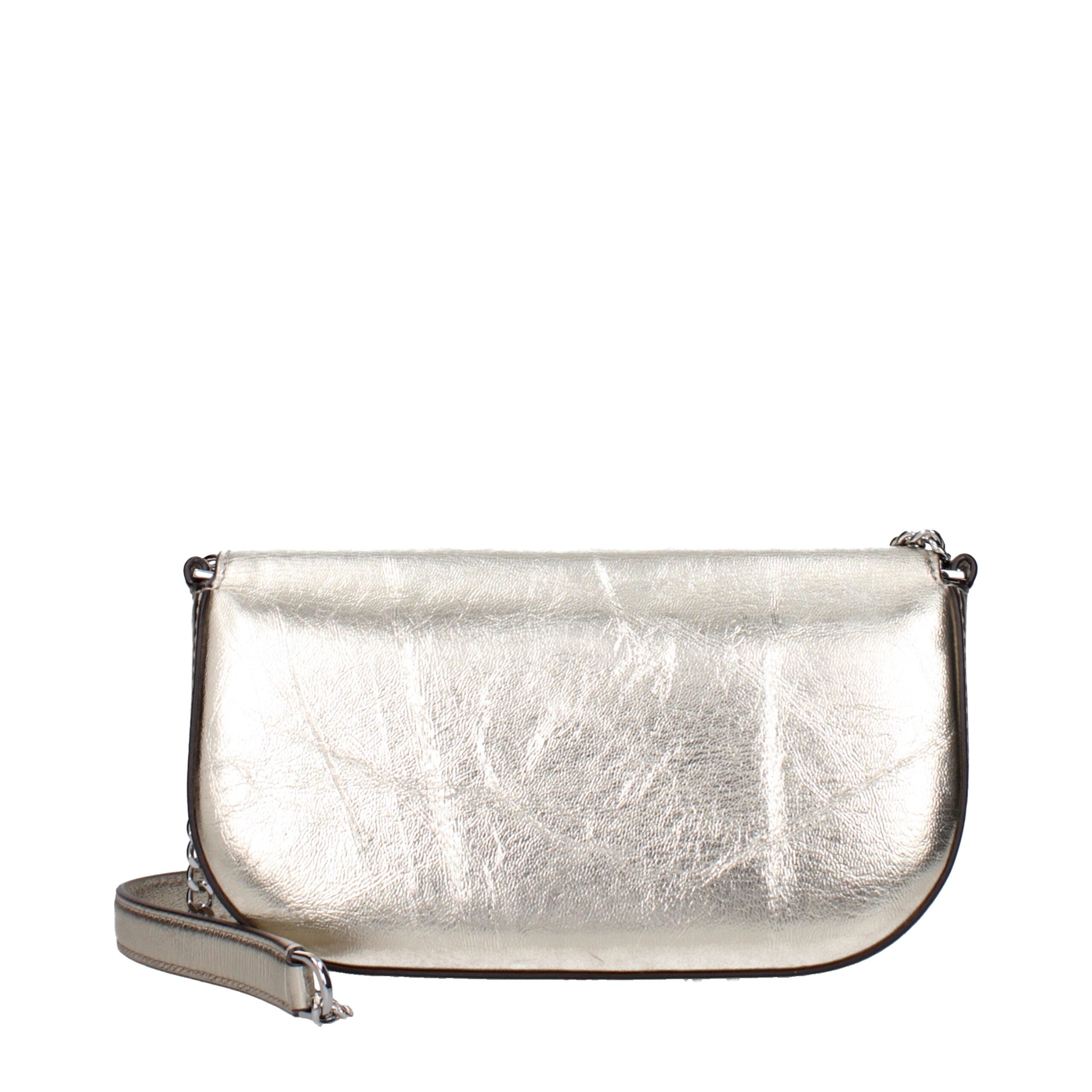 Geantă crossbody Tory Burch din piele aurie