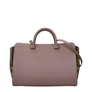 Burberry Grey Leather Handbag
