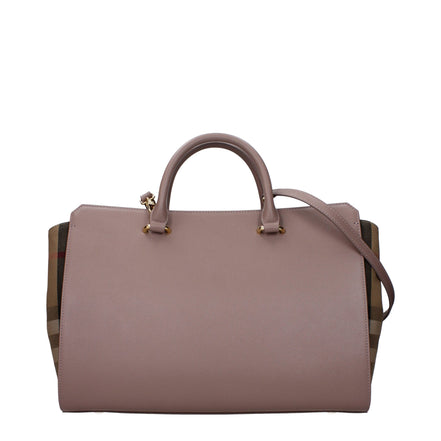 Burberry Grey Leather Handbag