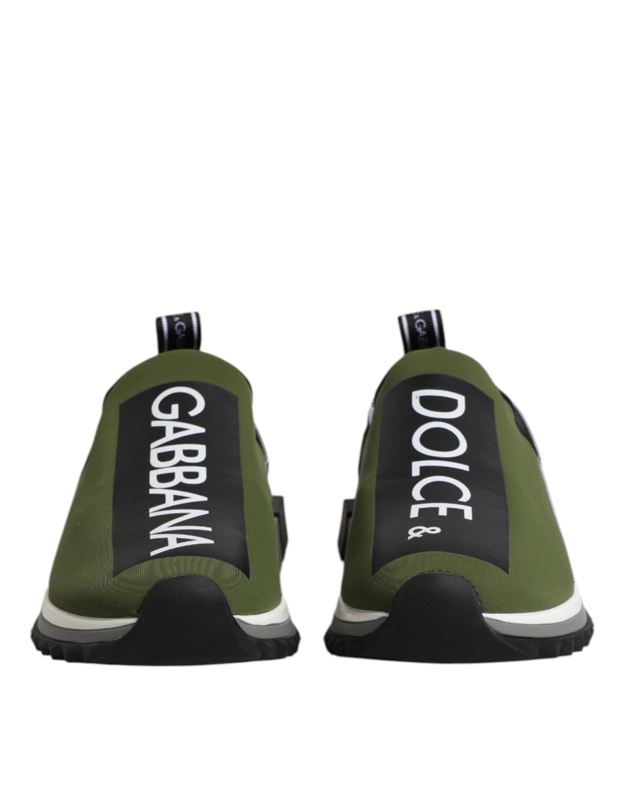 Dolce & Gabbana Adidași Sorrento Verzi Joși cu Logo