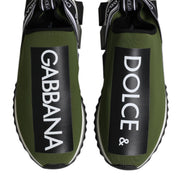 Dolce & Gabbana Adidași Sorrento Verzi Joși cu Logo