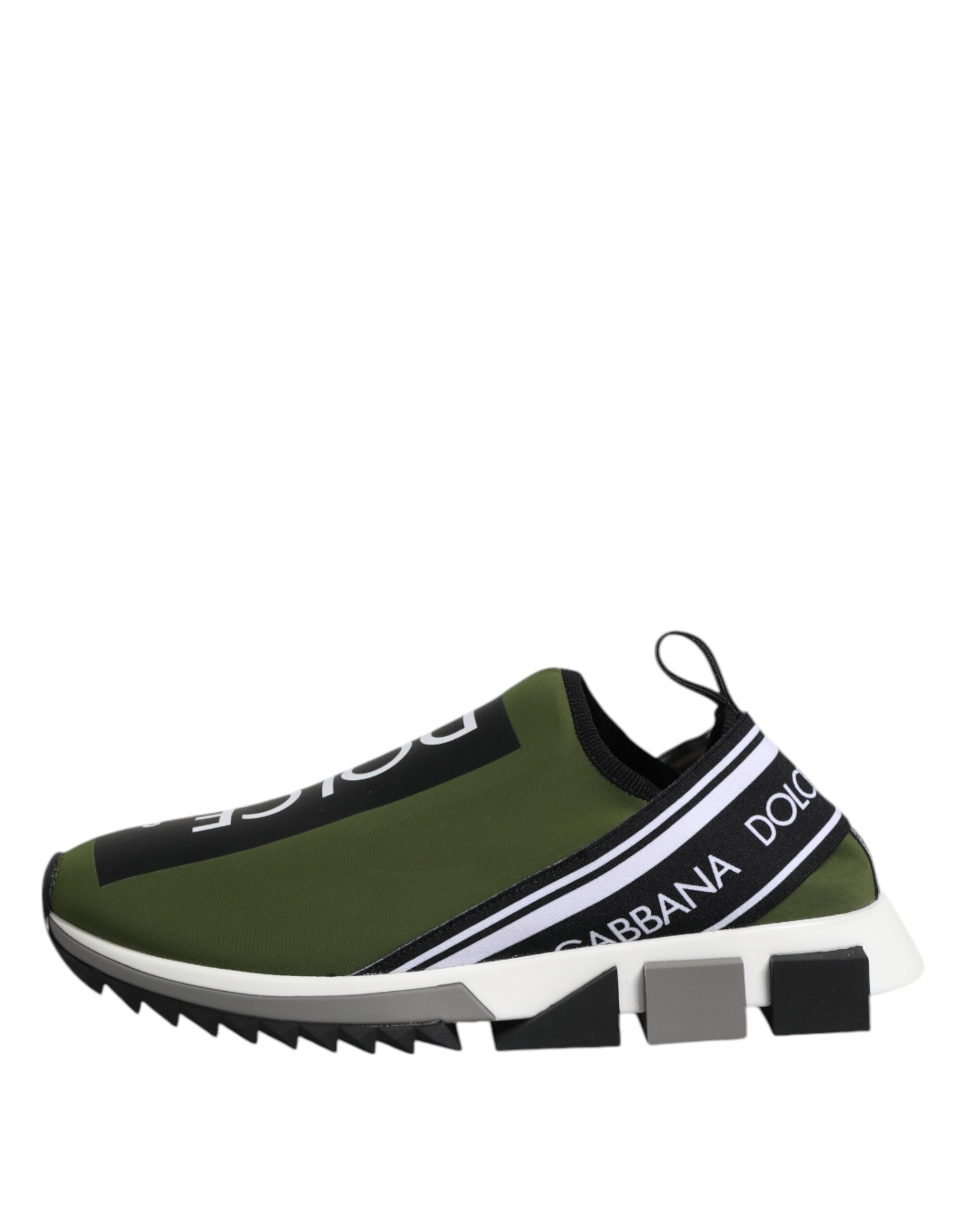 Dolce & Gabbana Adidași Sorrento Verzi Joși cu Logo