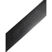 Dolce & Gabbana Black Exotic Leather DG Logo Buckle Belt