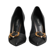 Dolce & Gabbana Black Devotion Leather Pumps