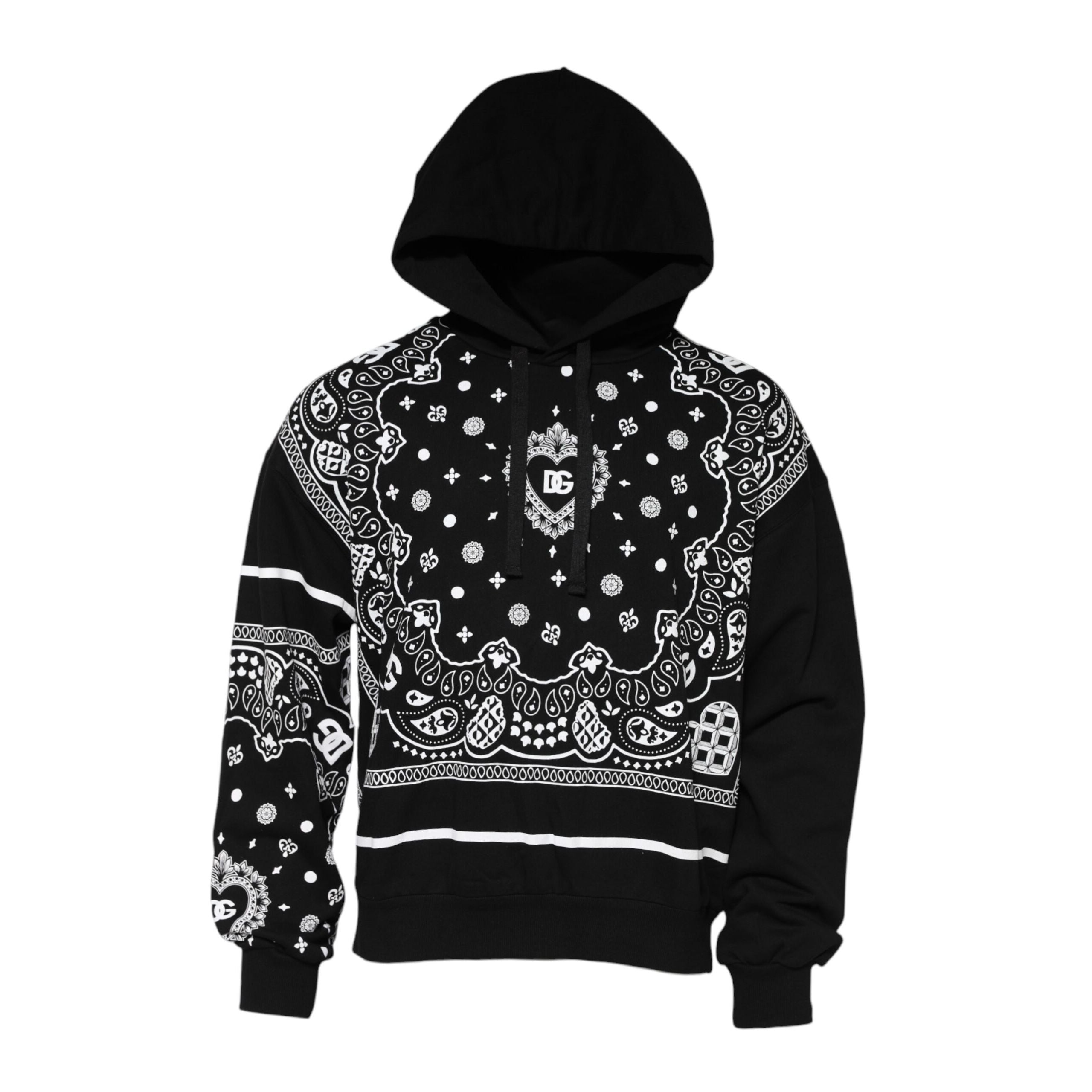 Dolce & Gabbana Hanorac cu glugă și bandană neagră