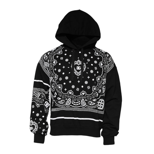 Dolce & Gabbana Hanorac cu glugă și bandană neagră